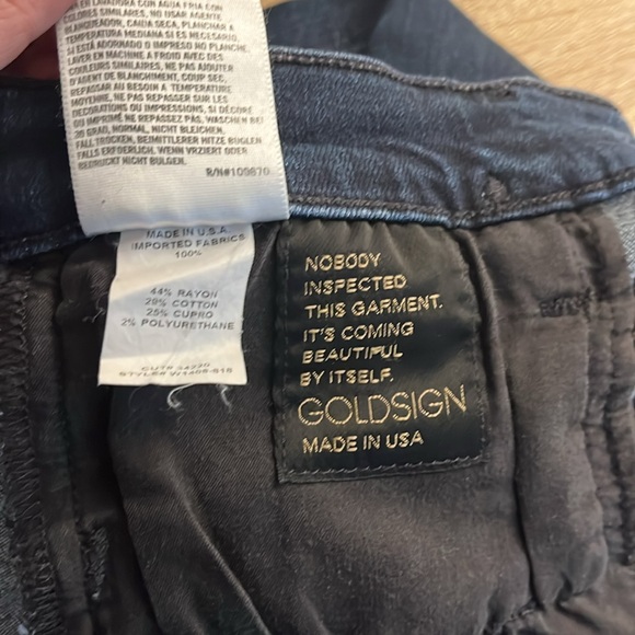 🟩 Goldsign Misfit Straight Leg Jeans - Picture 8 of 9